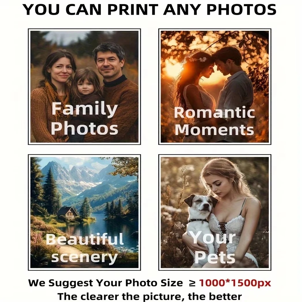 カスタムプリントキャンバス絵画、あなたの写真から作る、結婚式 - Pet Portrait Custom のレビューと価格
