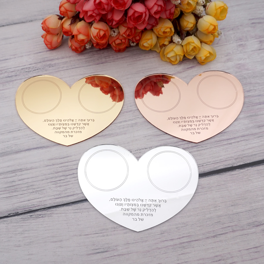 パーソナライズされた結婚式のテーブル装飾カスタム祈りディナー - Personalised Candle Label のレビューと価格
